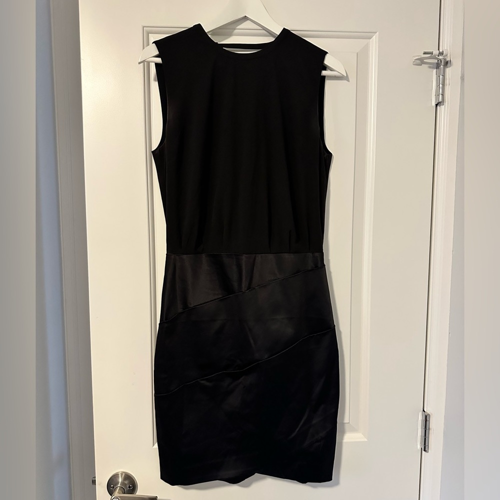 RW&CO. Black Sleeveless Mini Dress